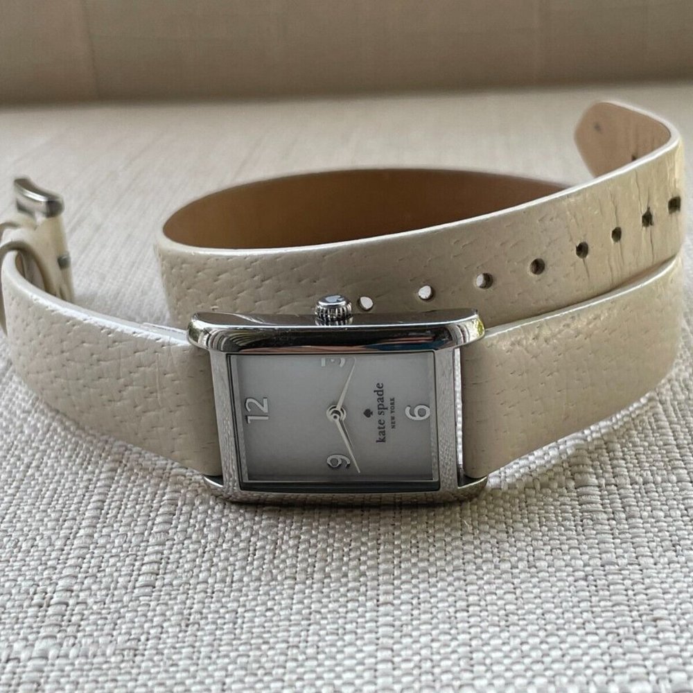 Kate Spade New York Women Wristwatch Leather Double Wrap Band Analog Watch - Picture 4 of 10